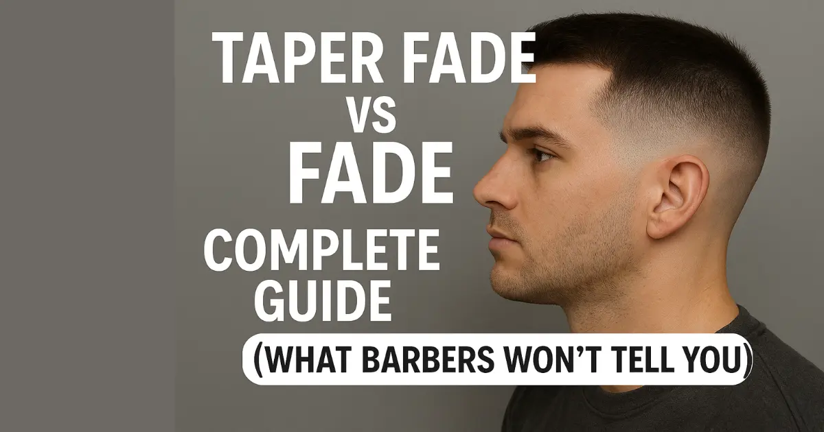 Taper Fade vs Fade